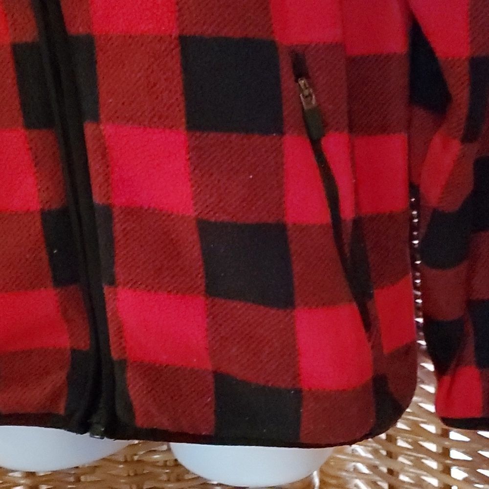 Lands End Plaid Jacket L - Picture 4 of 11